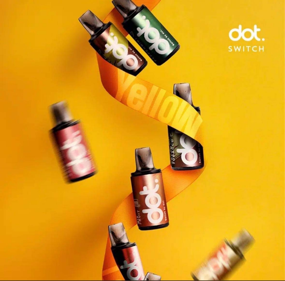 佩特里煙彈 DOT SWITCH雾化弹 買三盒送主機 3.5ml 2000口 1 DOT SWITCH煙彈