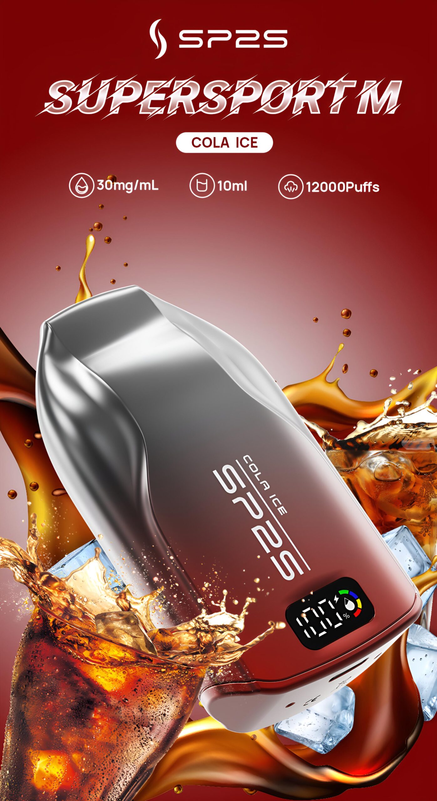 SP2S 9000 PUFFS | 3%尼古丁 | 拋棄式電子煙 | 澳洲版 台灣現貨 7 拋棄式電子煙