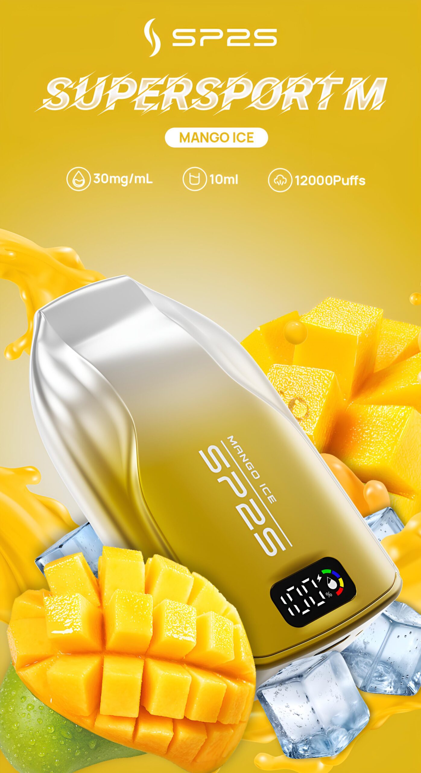 SP2S 9000 PUFFS | 3%尼古丁 | 拋棄式電子煙 | 澳洲版 台灣現貨 8 一次性電子煙