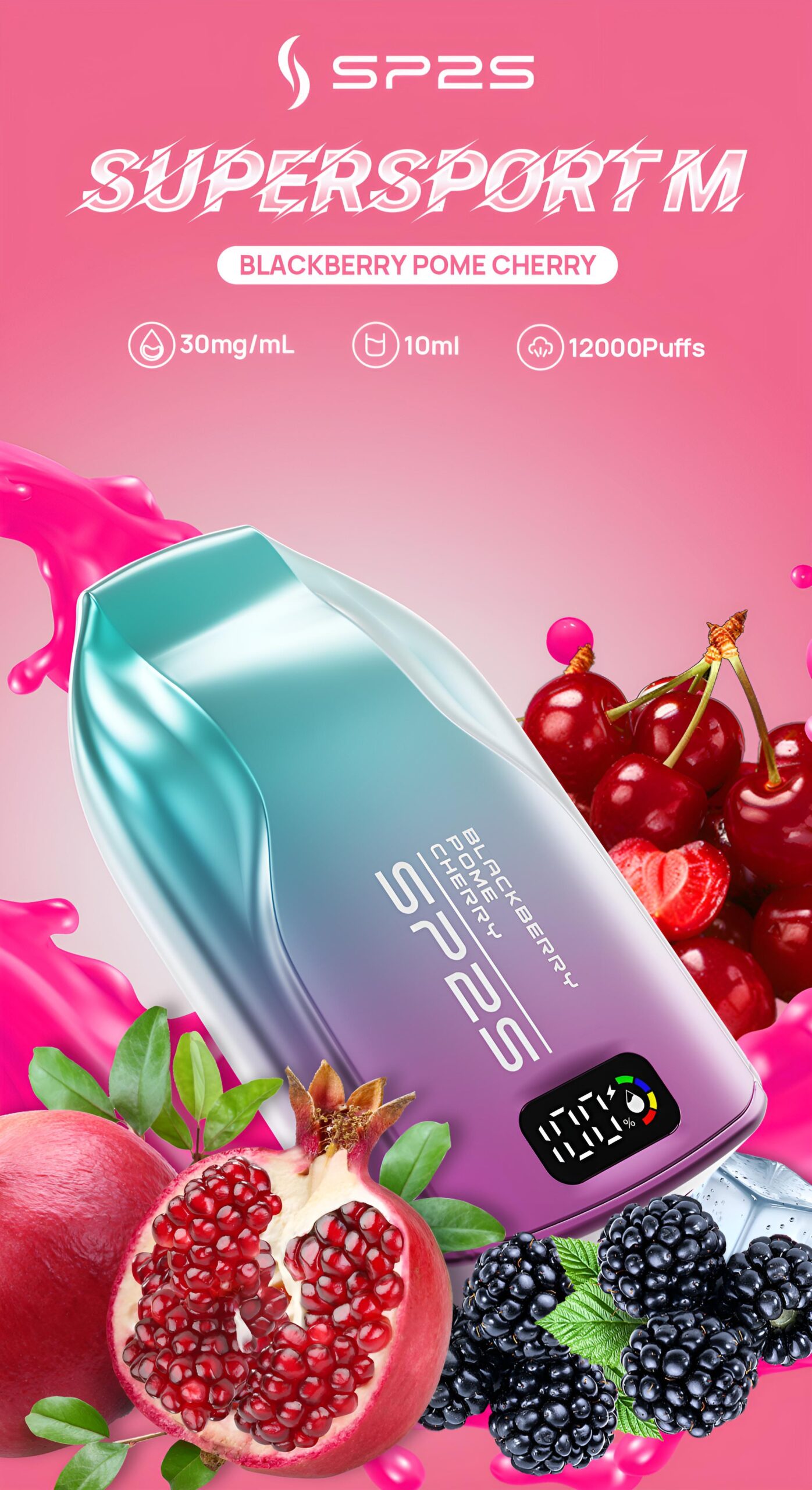 SP2S 9000 PUFFS | 3%尼古丁 | 拋棄式電子煙 | 澳洲版 台灣現貨 6 sp2s澳洲版一次性電子煙
