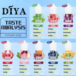 Diya煙油 叮啞30ml小煙油推薦 0-50mg 台灣現貨 商品圖片